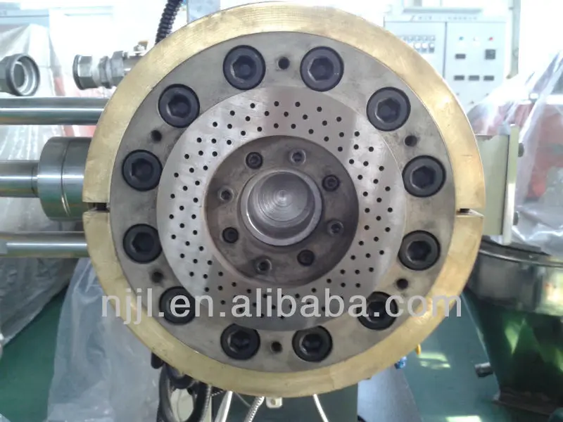 SHJ-65 twin screw die face hot cutting extruder