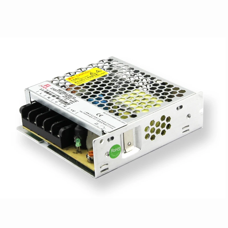 12V 6A HF75W-LSM-12 Hengfu SMPS single output AC DC slim UL CUL CE CB switching power supply