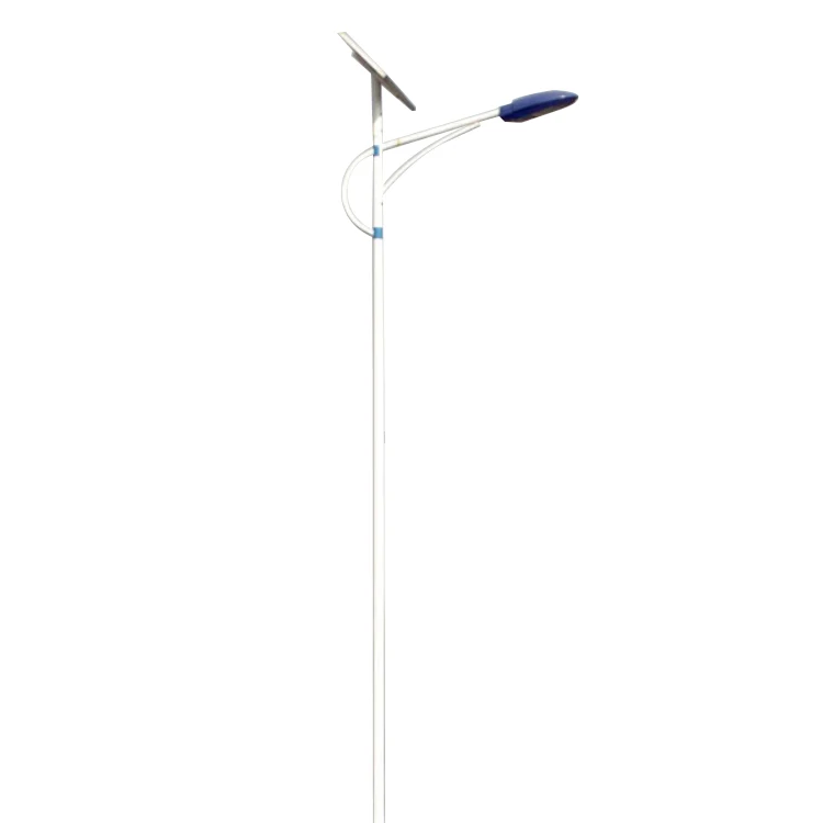 6m 8m high mast street lighting poles solar street light with poles