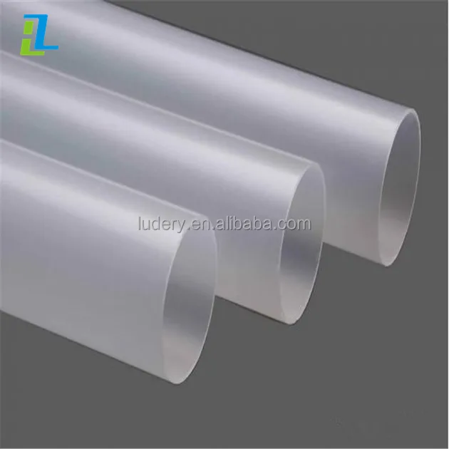 Frost pmma tube / acrylic tube /plexiglass pipe