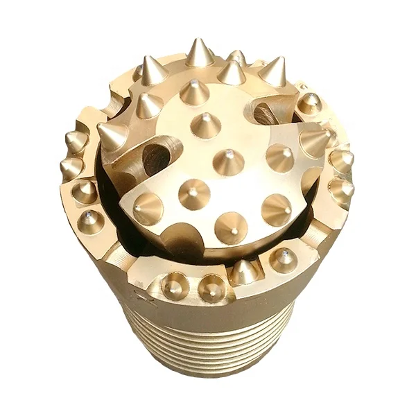 China Rock Drilling Tools DTH Bits Double Head Rotary Percussive Casing Systems Crown Ring Bit Inner Bits