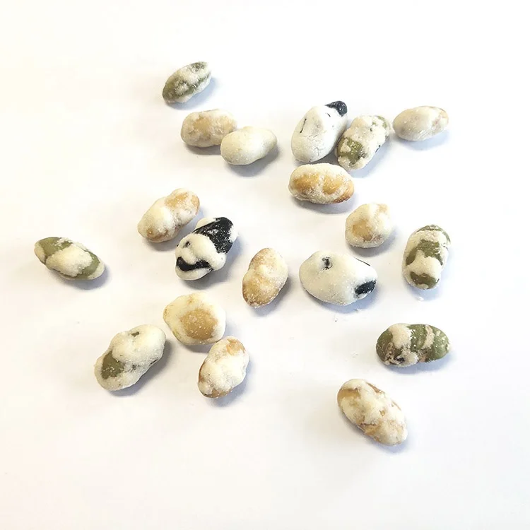 Wasabi Flavor Coated Protein Three Bean Mixed Snacks