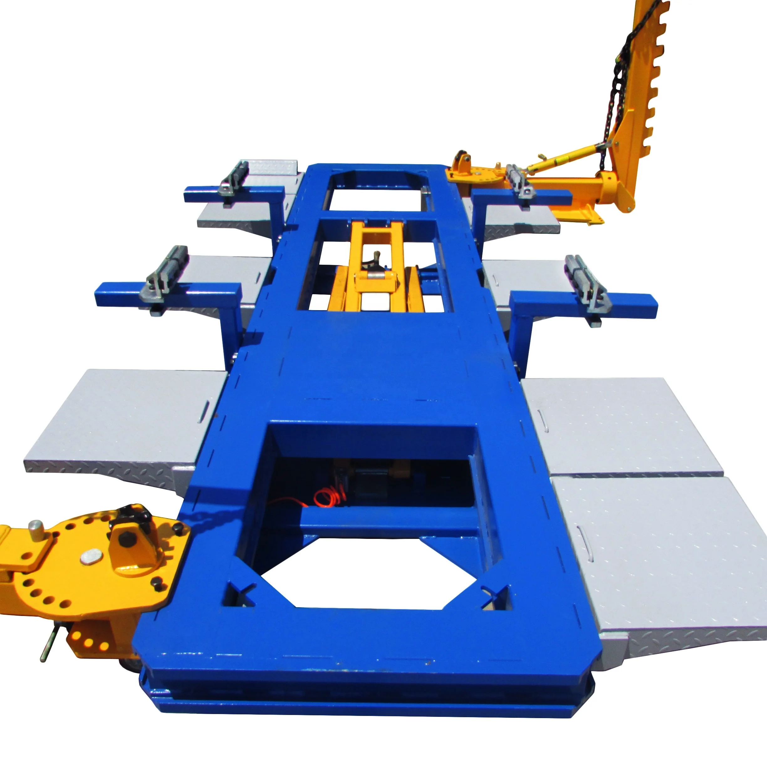 Car body collision repair frame bench Auto body repair puller with scissor lift