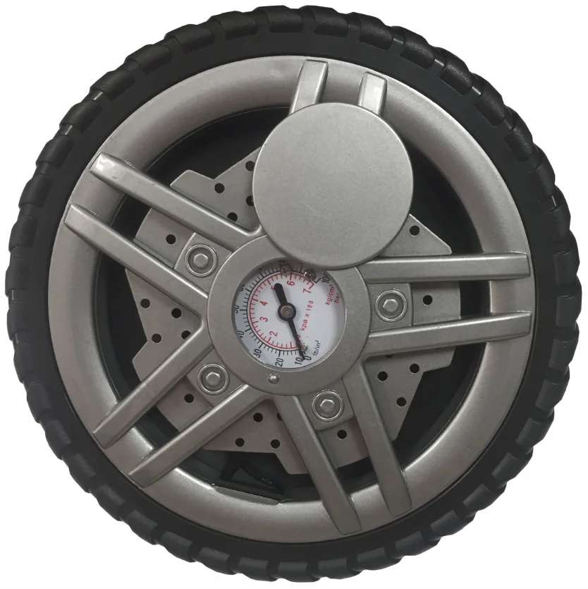 Tire Inflator Portable 12V DC Tire Air Compressor Pump 150 PSI and Portable Auto Tire Inflator with Gauge for Car Bicycles Ball