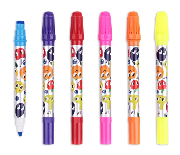 Licheng CM260 Scented Marker, Washable Stamp Color Marker Pen Set