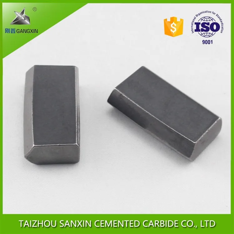 YG15 Shining color K034 tungsten carbide mining tips, cemented carbide rock drill bits sanxin