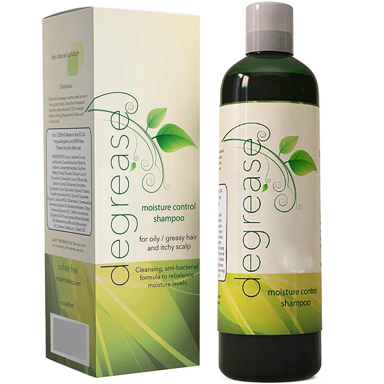 Shampoo for Oily Hair & Oily Scalp - Natural Dandruff Treatment for Women & Men