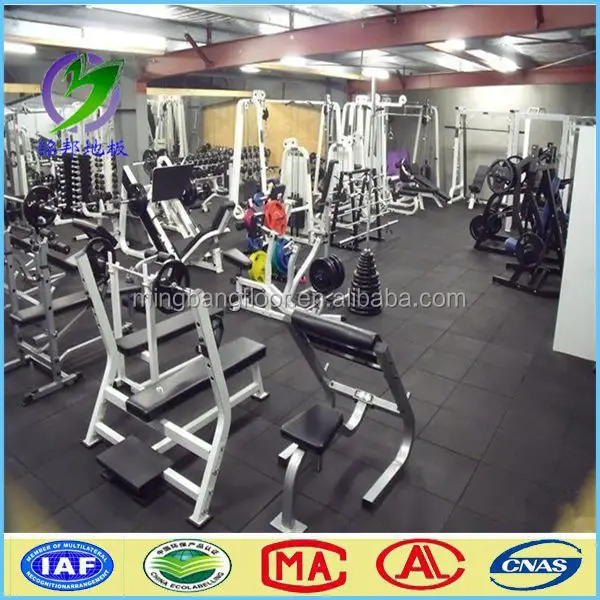 
gym floor used recycled interlock rubber tile mat flooring 