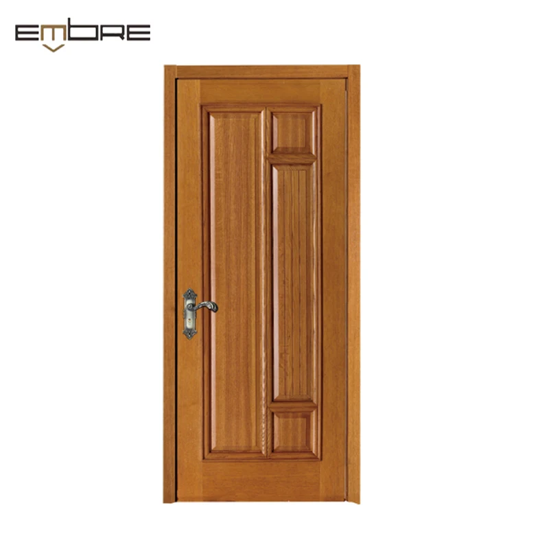Hot sale wooden front door arabic design wooden door