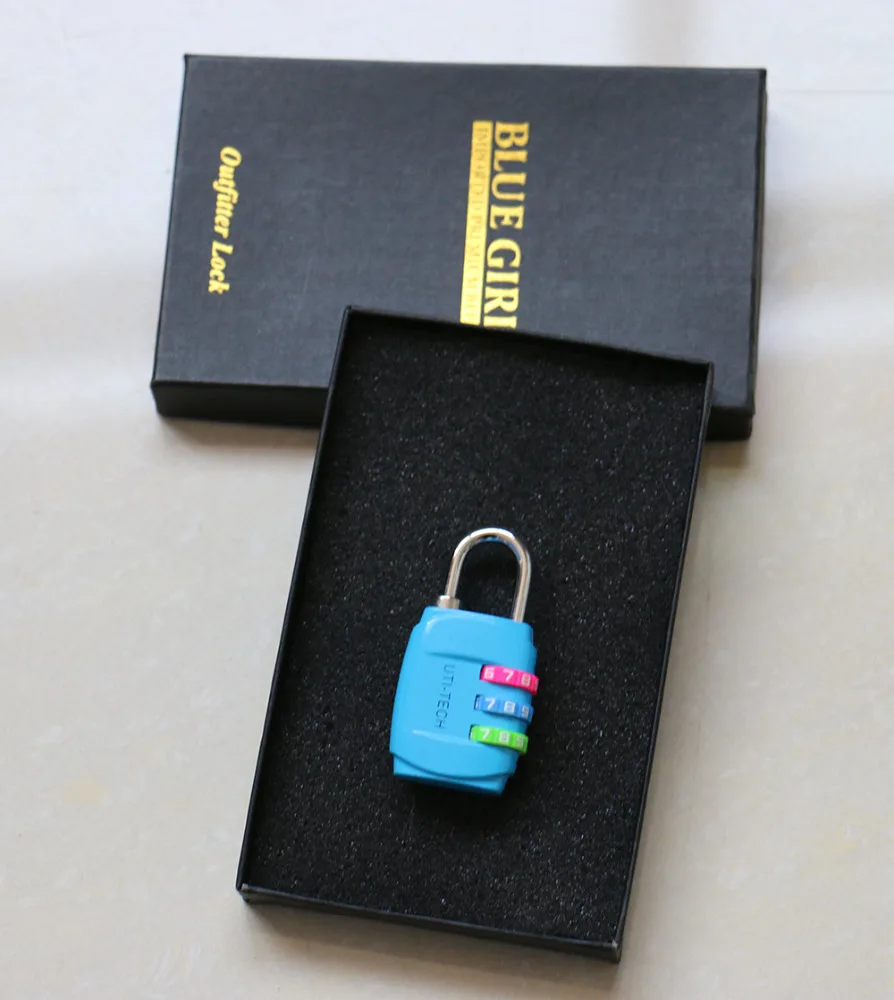 
CH-13H 3digital Zinc Alloy combination lock luggage password lock 