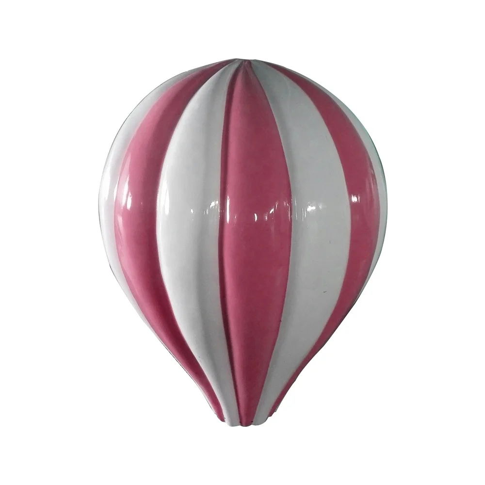 
Custom Decoration Visual Display Props Fiberglass Hot Air Balloon Decor 