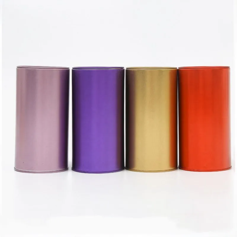 Promotion high quality blank small tin can coin bank colorful metal money saving box