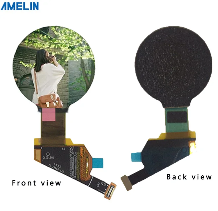 1.39 inch AMOLED 400*400 round lcd screen with MIPI DSI interface module 1.39 round auo amoled 1.39' round oled display