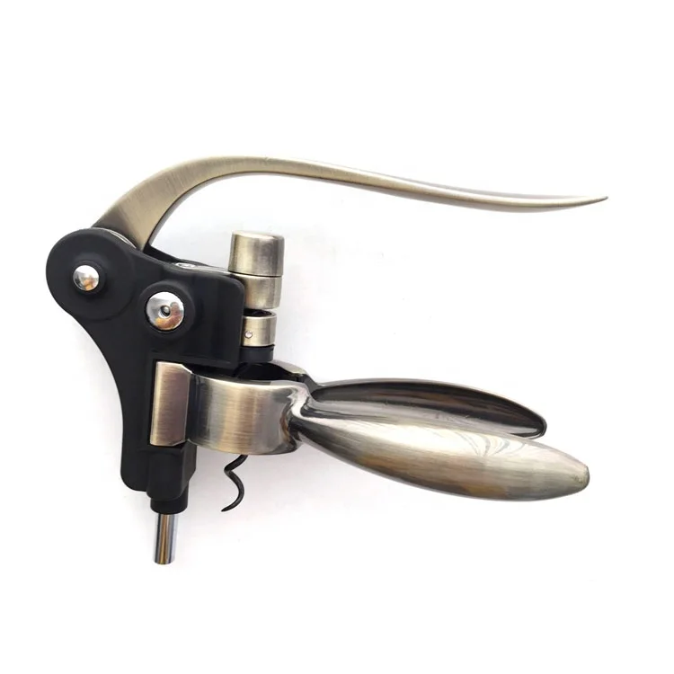 
Customized Logo Plated Metal Eco-friendly Alloy Rabbit Wine Opener 