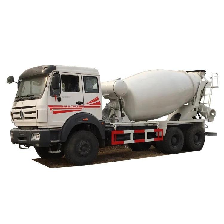 6x4 beiben 10m3 12m3 14m3 Cement Mixing Truck Concrete Mixer transit mixer low price factory supply