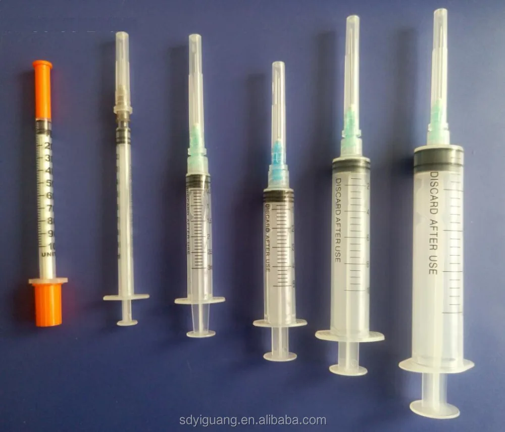1ml/2ml/2.5ml/3ml/5ml/10ml/15ml/20ml/30ml/50ml low price high qualitydisposable syringe