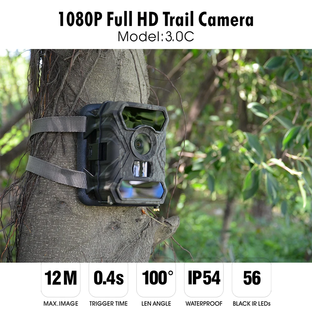 2018 Latest Most Cost Effective 12MP 1080P 0.4s WIFI 4G 3G GSM MMS EMAIL FTP SMS Trail Wildlife Outdoor 3G Hunting Camera