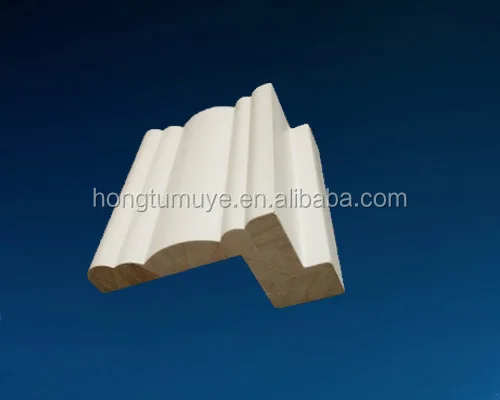 
High smoothness Finger joint pine Door Casing decoration wood line 