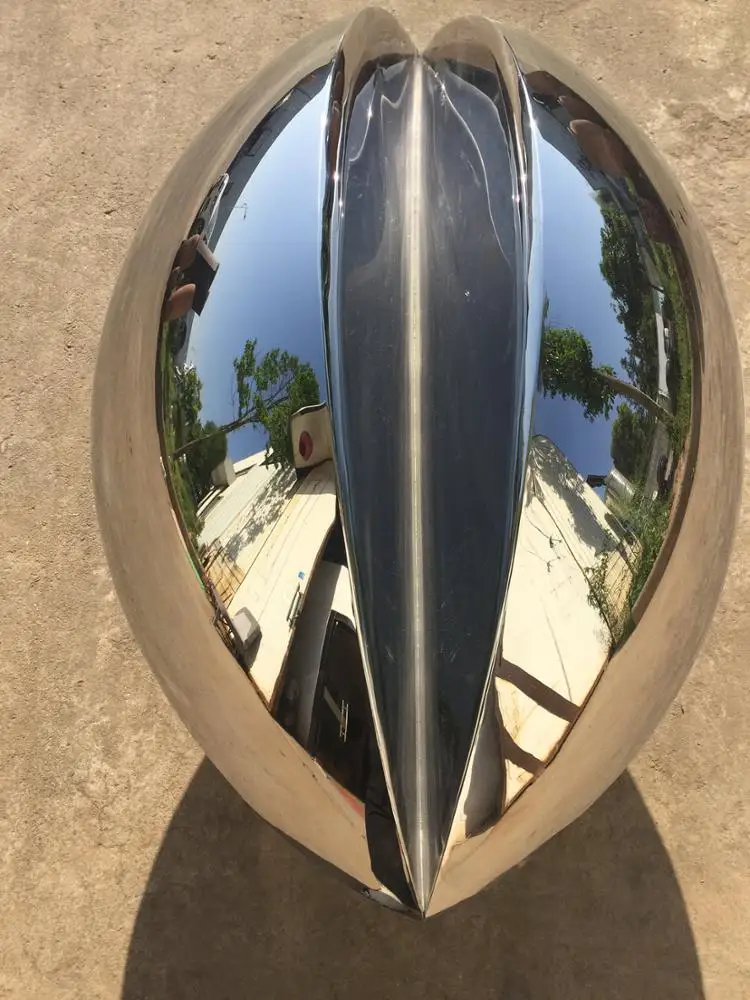 Anish Kapoor convex sky mirror polished metal art craft home wall decor statue stainless steel modern sculpture