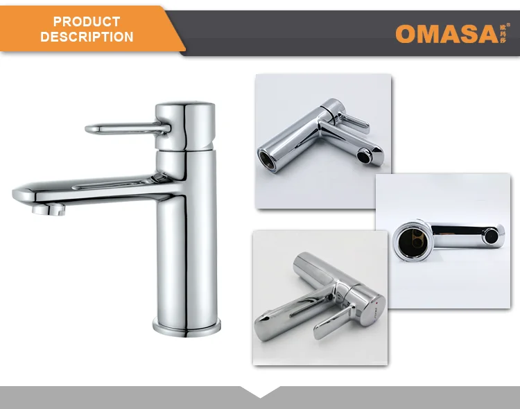 Robinet de lavabo en laiton Bathroom basin faucet brass body zinc handle hand wash tap