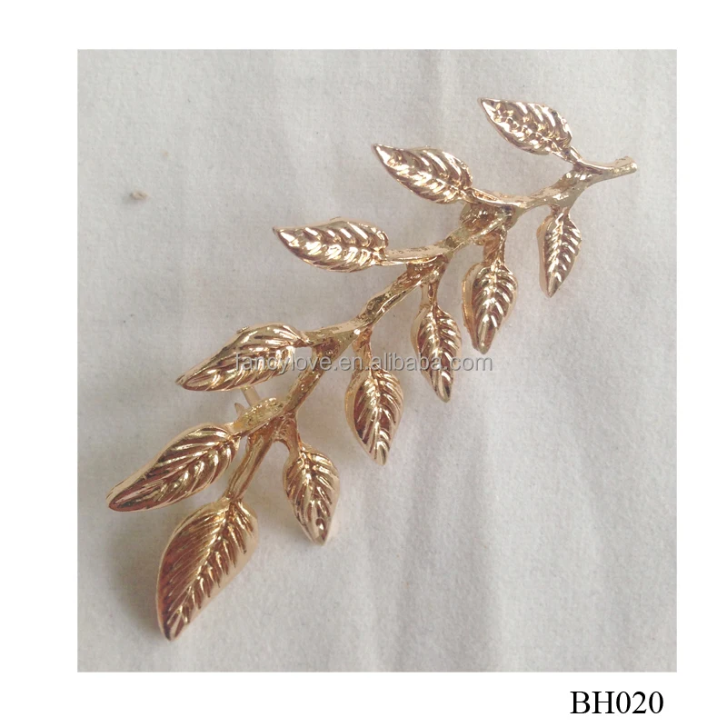 
 Fancylove фирменные ювелирные изделия, позолоченные простые Броши из сплава с листьями  