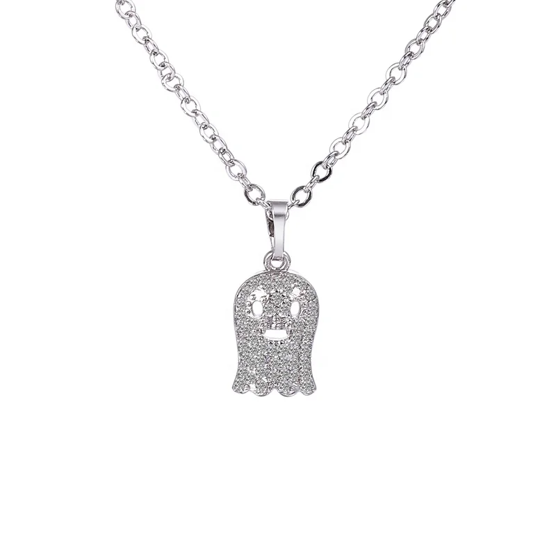 New Fashion Pendants Satan demon devil brass Necklace Short Long Women Men Colar Gift Jewelry Choker