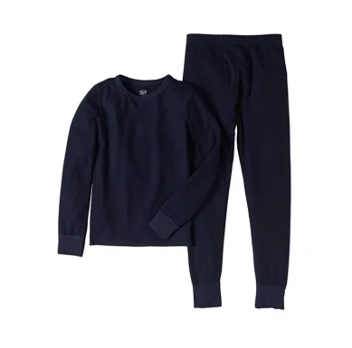 Термобелье вафельное для взрослых и мальчиков с круглым вырезом