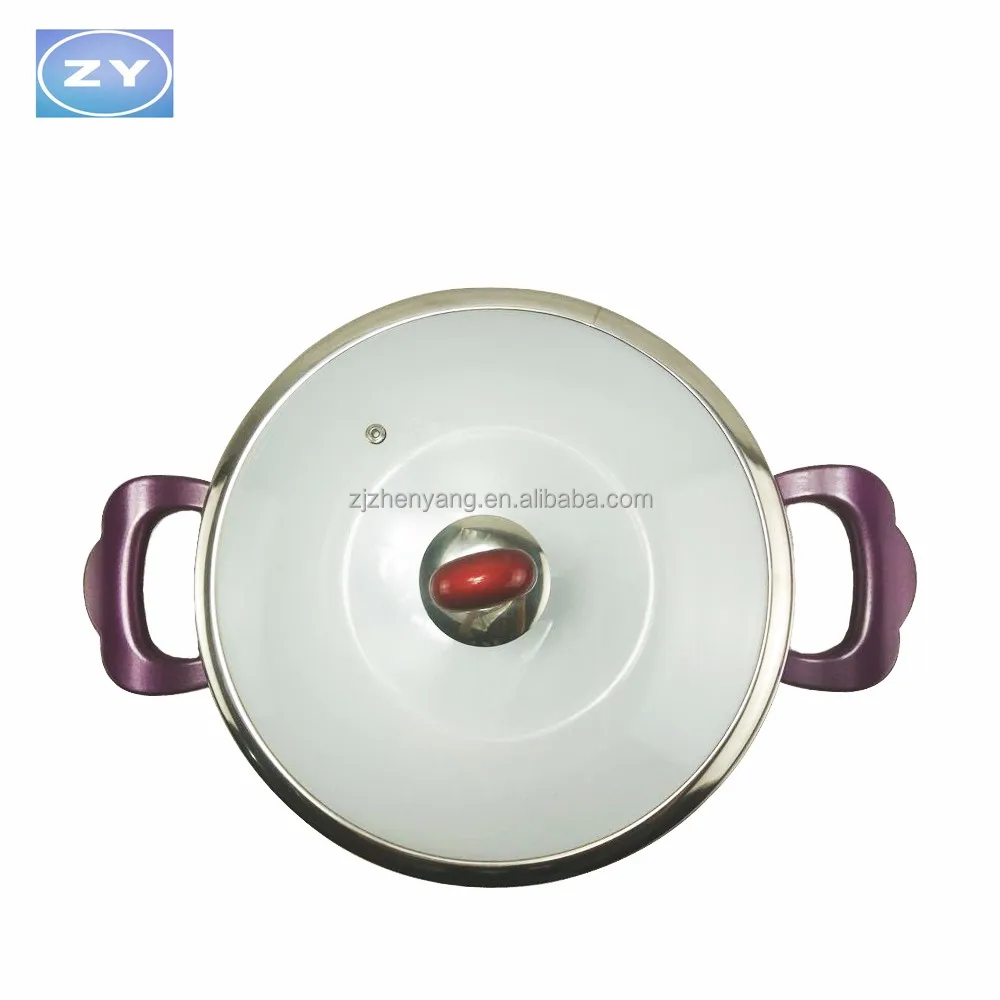 Food Safe 26cm Cheap Aluminum Hot Sale Round Hotcase Casserole With Lid