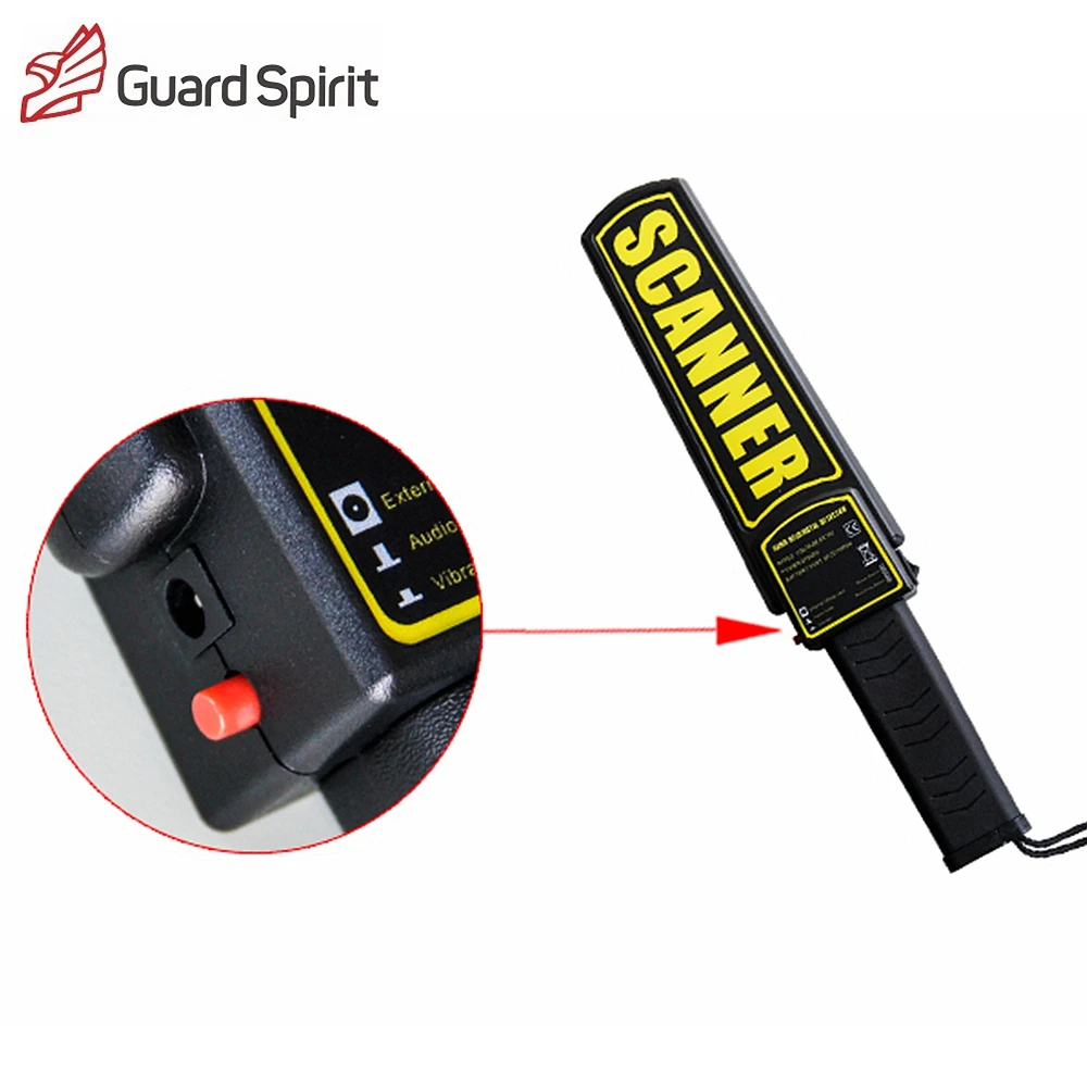 
MD3003B1 GUARD SPIRIT Anti rejection Hand Held Metal Detector 