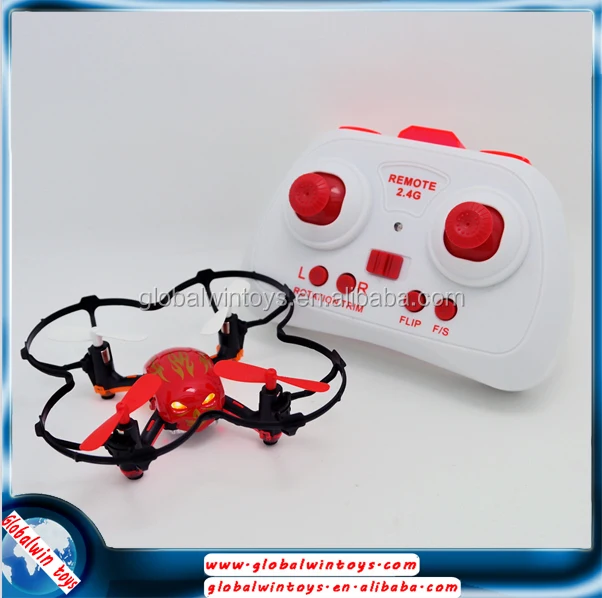 Grobal DRONE 2.4 ГГц 4 канала череп игрушка беспилотный мини с зуммером