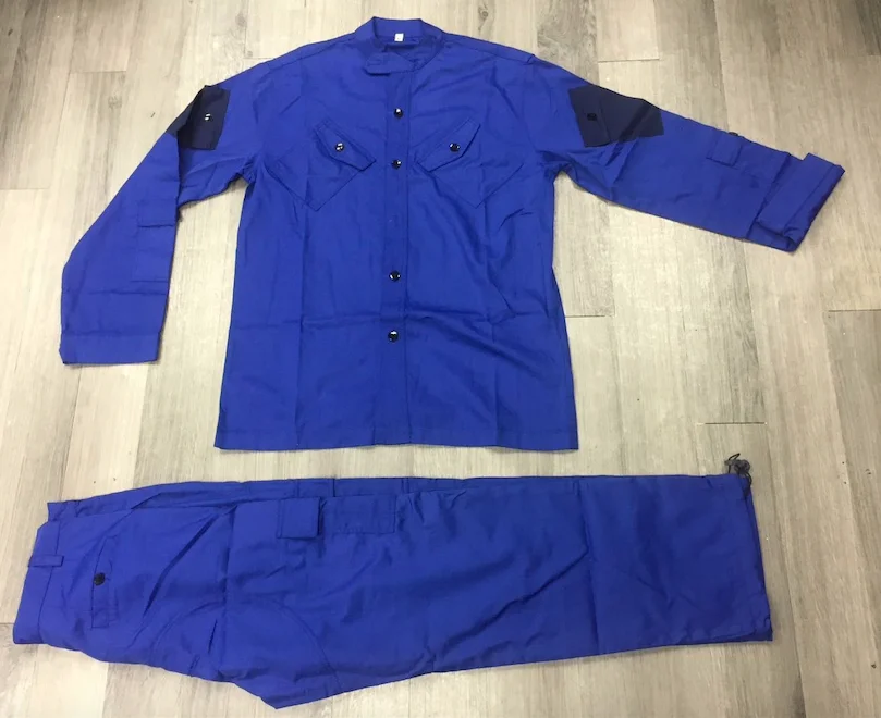 100% cotton  navy regular wear working uniform
