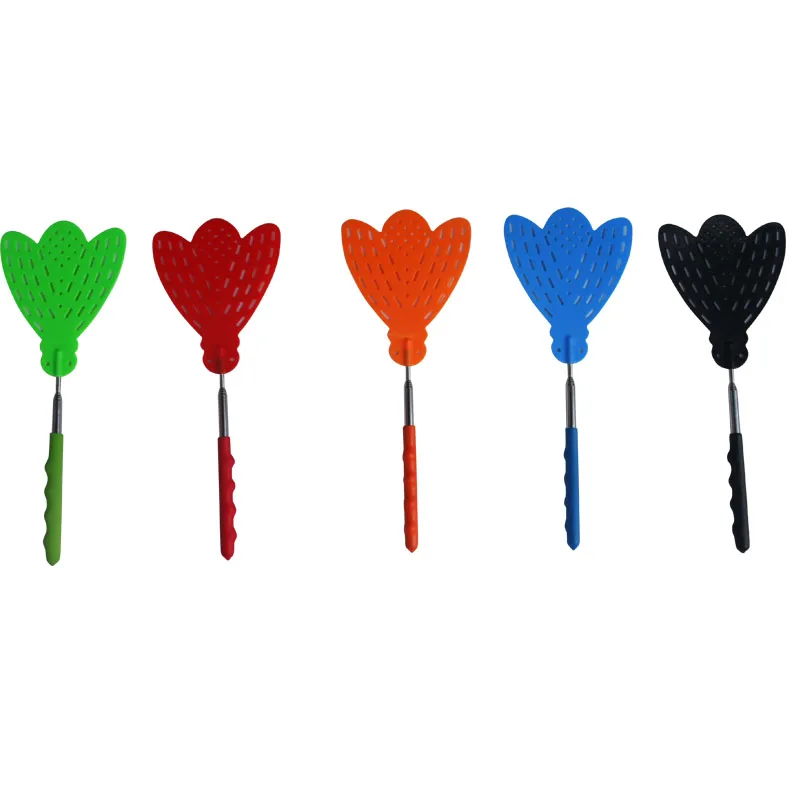 Popular Good Quality Cheap Insect Shape Extendable Telescopic Flyswatter