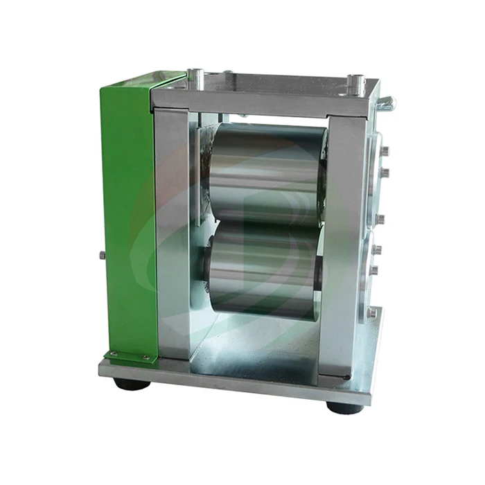Lithium Battery lab calender Manual Rolling Press Machine For Electrode