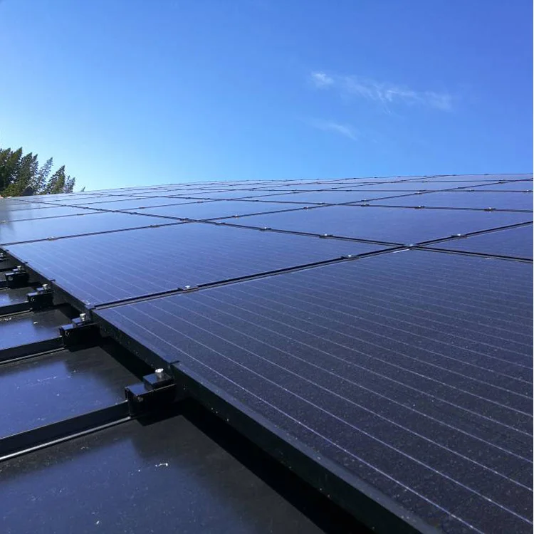 Rooftop Solar Mounting Structure for Aluminum Solar Module Ground System Installation