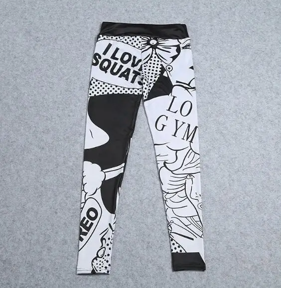 2019 Wholesale Gym Polyester Spandex Fitness Custom Printing Tights Always Yoga Sport Leggings For Women