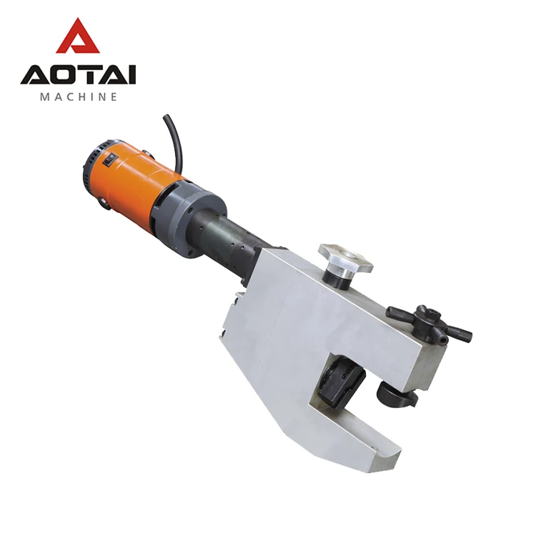 Narrow design potbable pipes and tubes end face beveler groove beveling grooving chamfering machine ISC-53/TSC-53