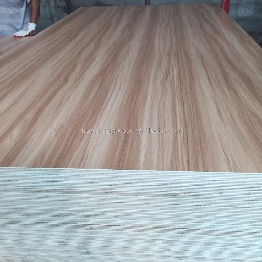 
17mm eucalyptus core melamine faced plywood for furniture 