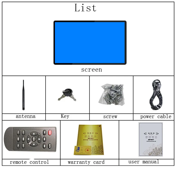 32-дюймовый ЖК-дисплей TFT Розничная Поп-реклама настенный цифровой вывески