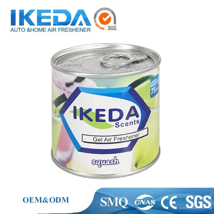 Free Sample Custom Can Gel Car Home Air Freshener