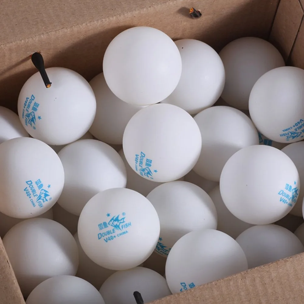 Doublefish V40+ 1 star club  robot training ABS ping pong ball table tennis