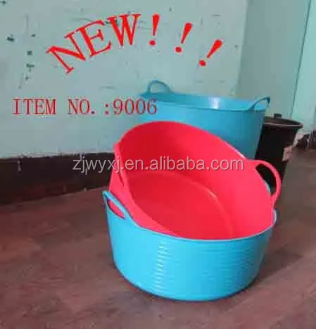 flexible PE BUCKETS,horse feeder buckets,FlexBag,14L plastic bucket,REACH