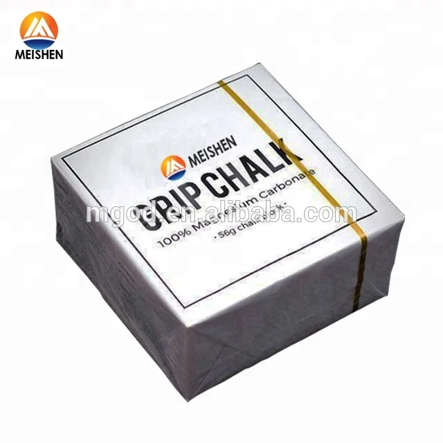Hot colored gym chalk for gymnastics climbing powerlifting gym chalk