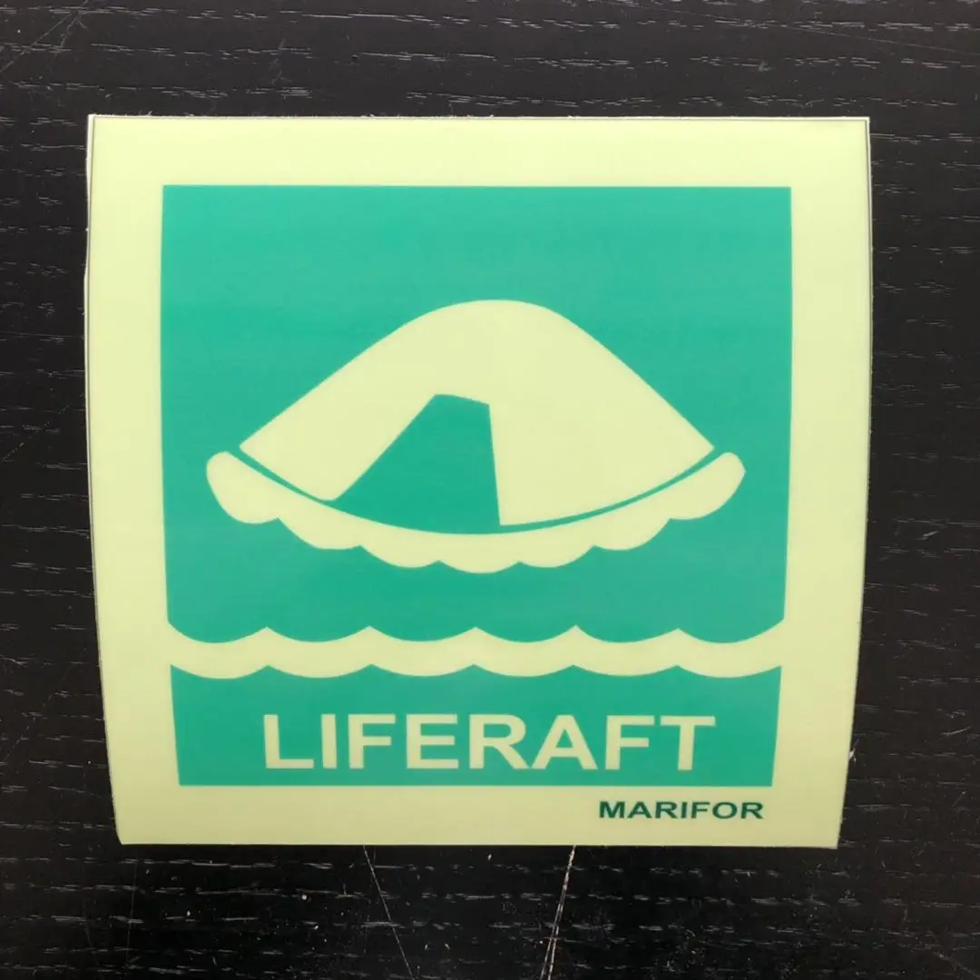 Sticker glow in the dark luminous glow tape