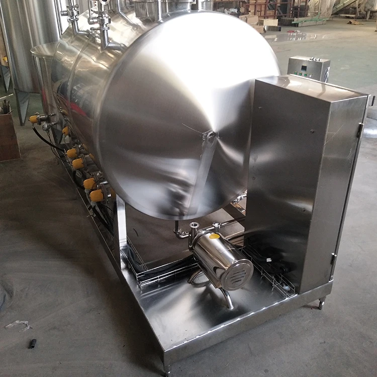 Небольшая полуавтоматическая система мойки напитков/молочных продуктов/пивоварни