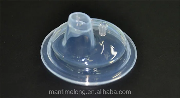 Silicone Bottle Nipples Pacifier Wide Mouth Flat Head Juice Drink Large Duckbill Learn Nipple