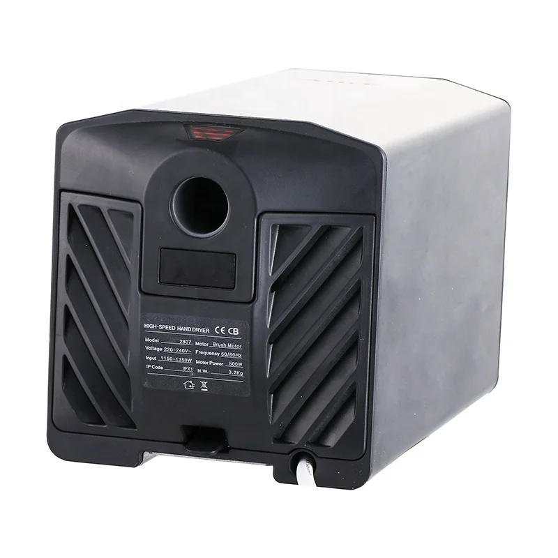 
220 V 50 HZ Bathroom 304 SS Body Stronger Sensor Infrared High Speed Air stainless steel Hand Dryer 