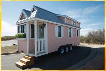 
low cost caravan trailer mobile house tiny house on wheels mobile restaurant Environmental modular house trailers for living 
