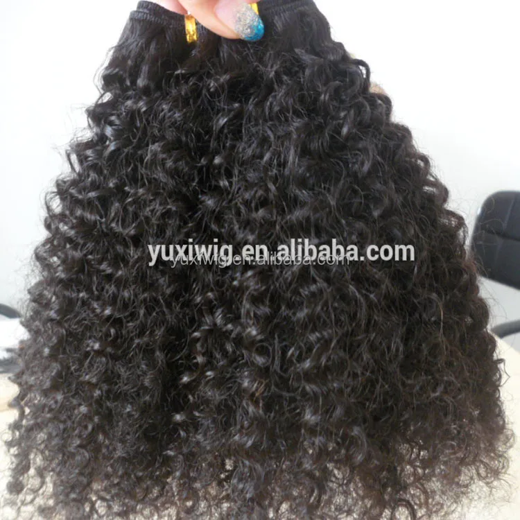 3b-3c kinky curly human hair extensions