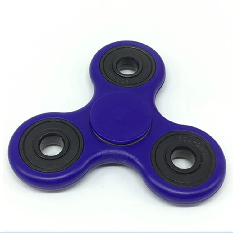 Black Colour Fidget Spinner Three-leaf Spinner Finger Toys Decompression Creative Toys Color Interdigital Spinner Wholesale