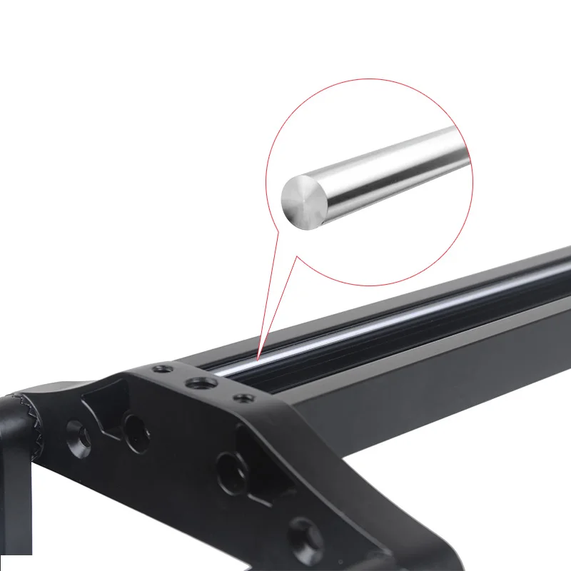 Kingjoy 84cm aluminum single video camera track dolly dslr camera track dolly slider